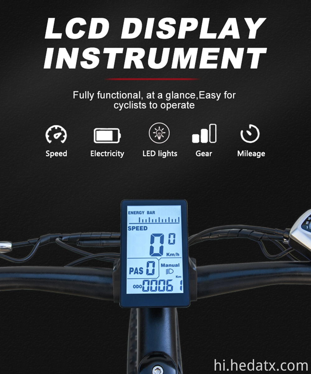 Fat Tire Electric Bicycle With Good Shock Absorption